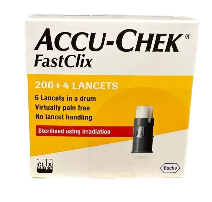 Accu-Chek FastClix (200 + 4 ланцета)-глюкометр для лечения диабета