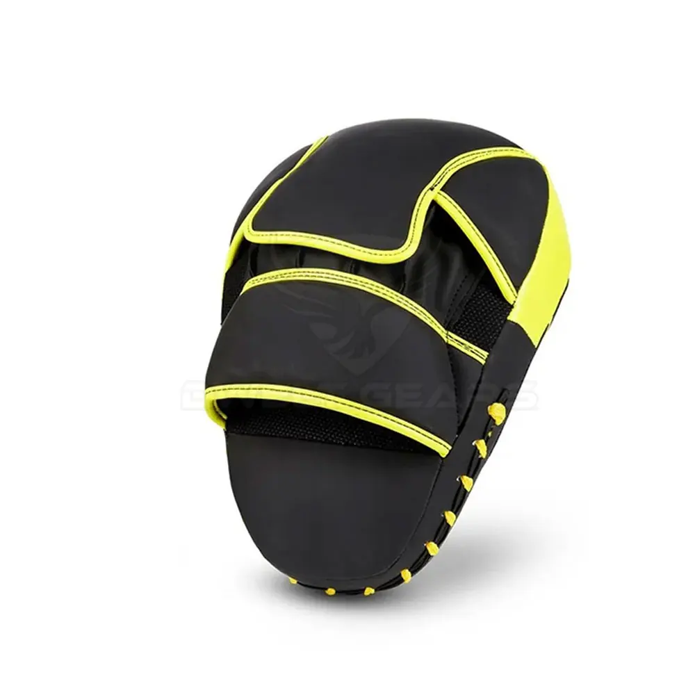 Factory Price PU Foam Muay Thai MMA Kick Pad Kit Boxing Punching Mitt Target Curved Focus Pad