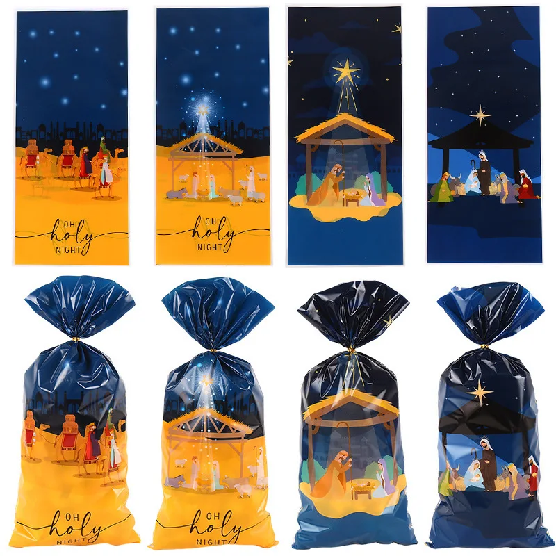 Resealable Cellophane Opp Bags for Packaging Gift Wrapping Bakery Candy Bread Bag Plastic Food Packaging
