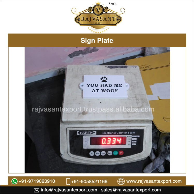 metal aluminum outdoor sign plate house number Office Use Wholesale Price Sign Plate for an Indian Wholesale manufacturer