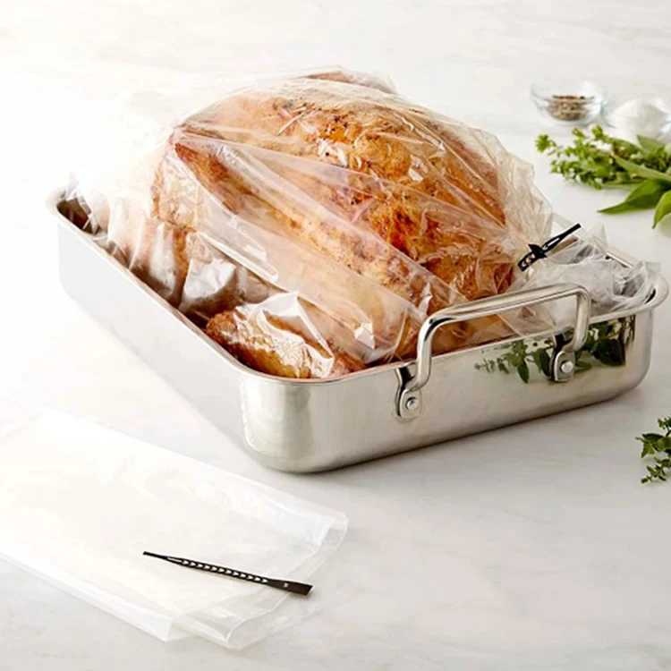 Nylon PET Oven Bag Plastic Chicken Oven Bag Slow Cooker Liner Roasting Cooking Boiling Seafood Turkey Boil Bags