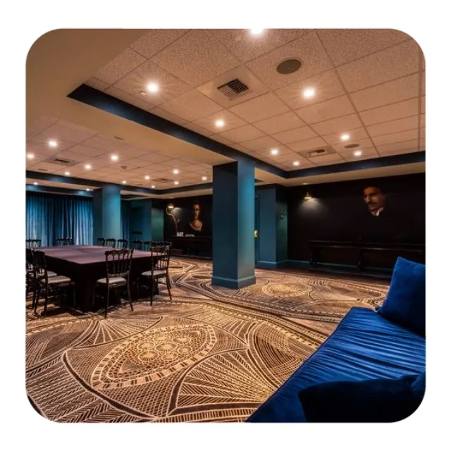 100%Nylon  floor Printed Carpet hotel carpets