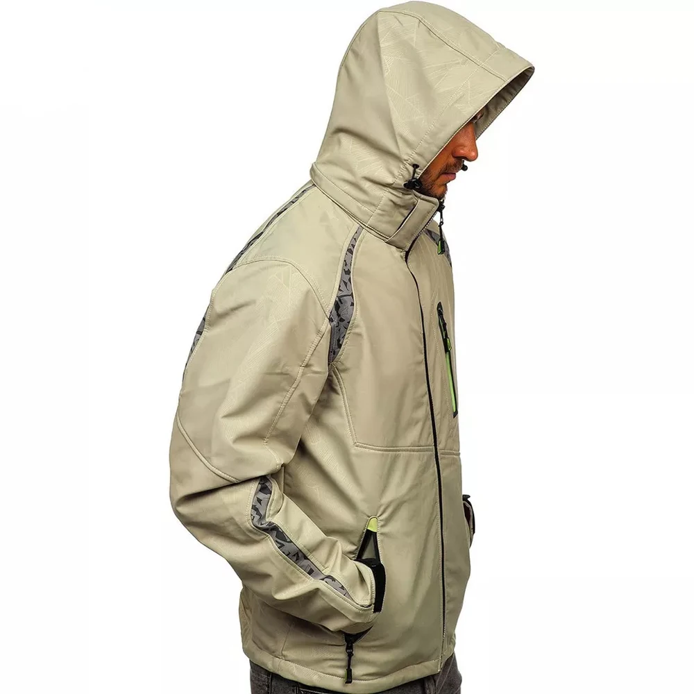 Breathable Best Fabric For Men Solid Premium Quality Blue Color And Comfortable Men Best Quality Soft Shell Jackets