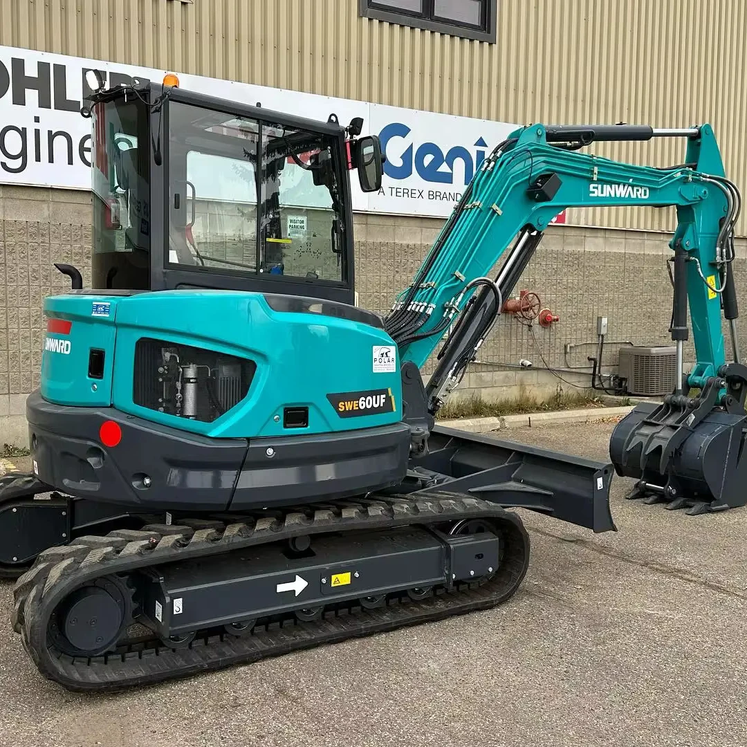 Ready to ship Sunward SWE60UF 6 Ton Mini Excavator Quality Core Components Included 10 Ton Operating Weight Great Value
