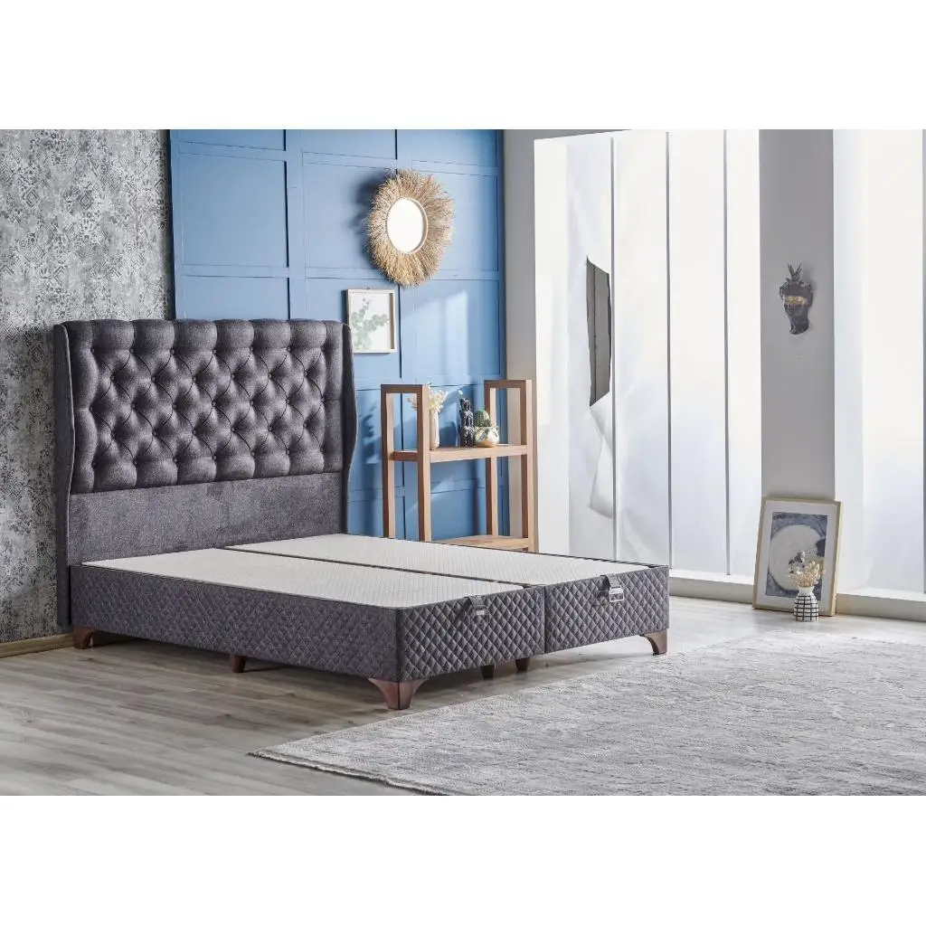 Зеленая энергия антрацита 140x190 двойная база CB2208