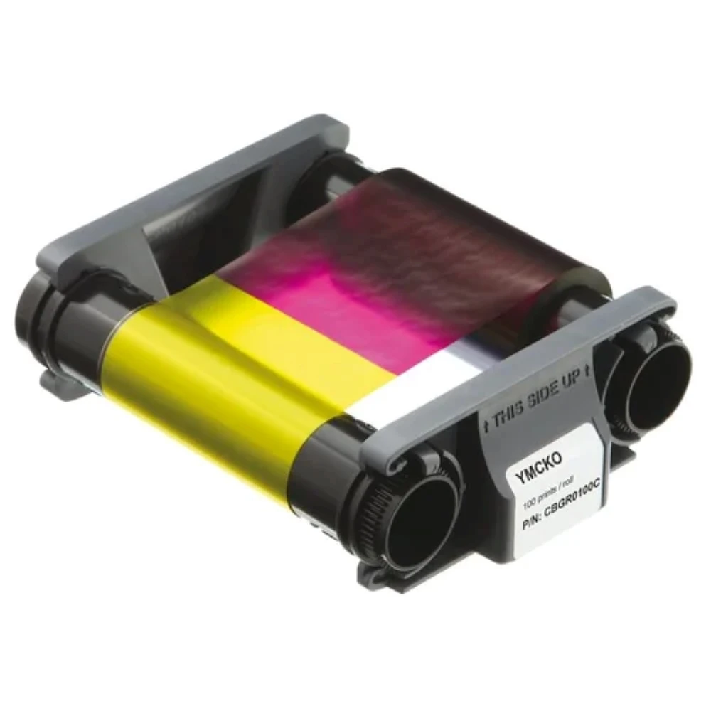 Цветная лента 100 изображения Evolis Badgy 100/200 ПВХ карточная печатная