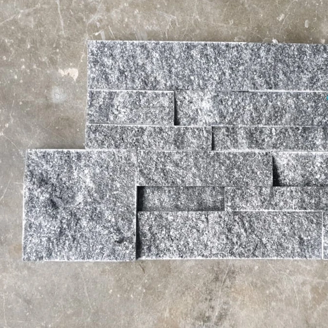 Z Type Black Marble Wall Panel - Vietnam natural Decorative Marble