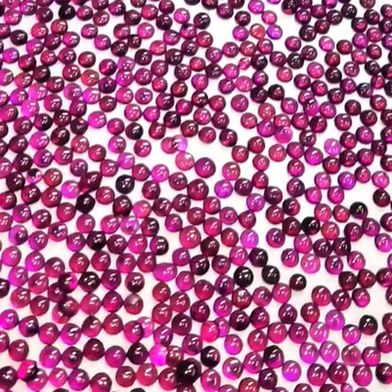 7072 Pcs Of Natural Rodolite Garnet 6mm Round Cabochon 7200 cts lot Iroc sales High quality gemstone loose stone for jewellery