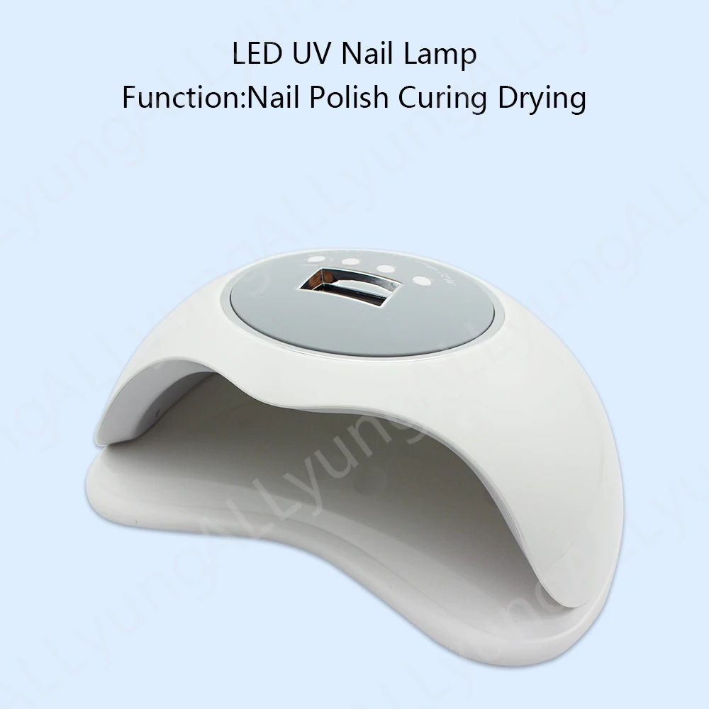 Direct Sales 72W Two-Hand UV LED Nail Desk Lamp Reasonable Price Manicure Polish Dryer with Plastic Material