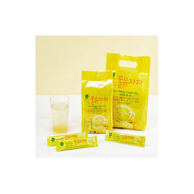 [JEJU] HIGH QUALITY GUARANTEED BOOSTS IMMUNITY IMPROVE HEALTHY HIGH NUTRITIONAL VALUE JEJU HONEY YUJA TEA