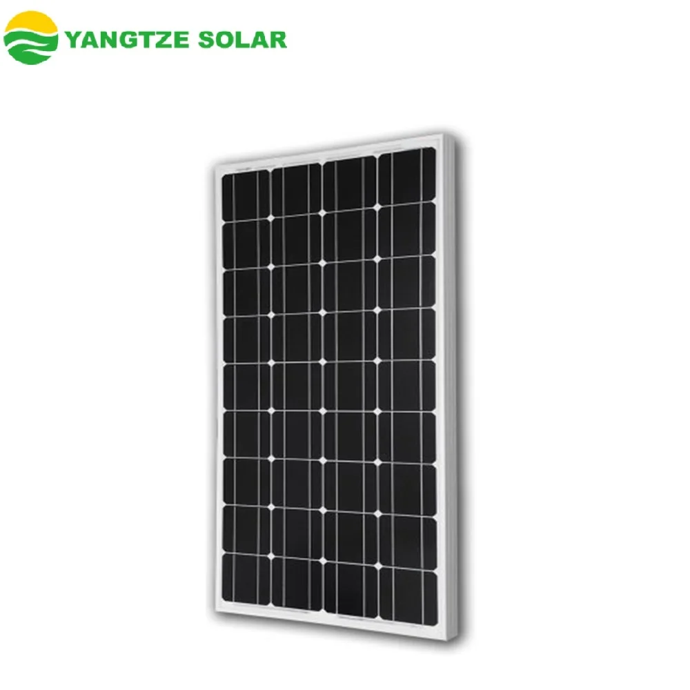 Yangtze solar photovoltaic energy solar panels 100w solar panel