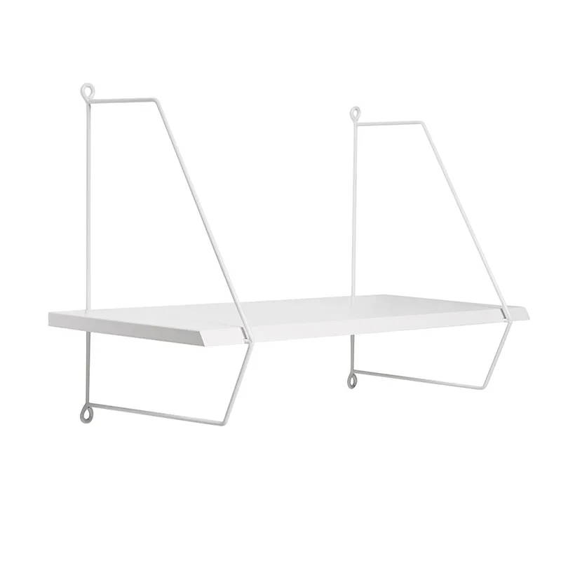 Factory Direct 4 Pieces Wood Metal Shelving Units Furniture Shelving Unit Display Storage MDF Beige Black