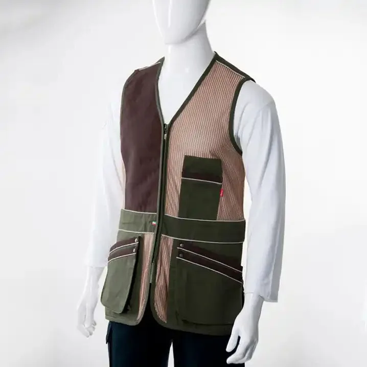High Quality Sustainable Fabric Sleeveless Hunting Gilet Majestic Trending Clay Shooting Game Upland Vest