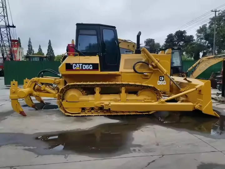 Used Original CAT Dcrawler Bulldozer Cheapest Second Hand Caterpillar Dozer D6D D6G-2 D6H D6R D5H D7G Crawler Dozer with Ripper