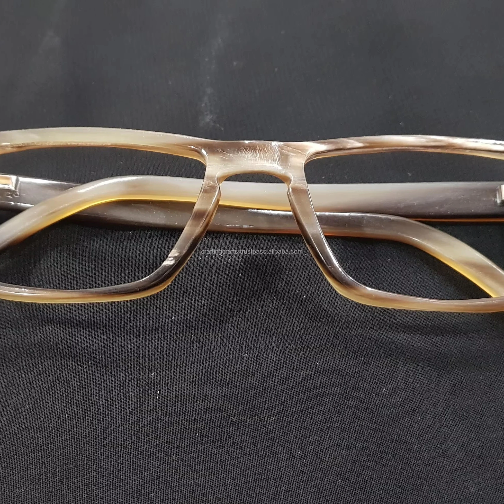One of a Kind Unisex Handmade Animal Horn Eyeglasses Frames Artisan Luxury from India for sale in bulk