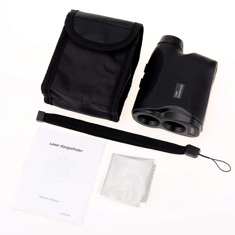 Outdoor 1500M Digital Optical Distance Meter Hunting Golf Rangefinder With Display Screen