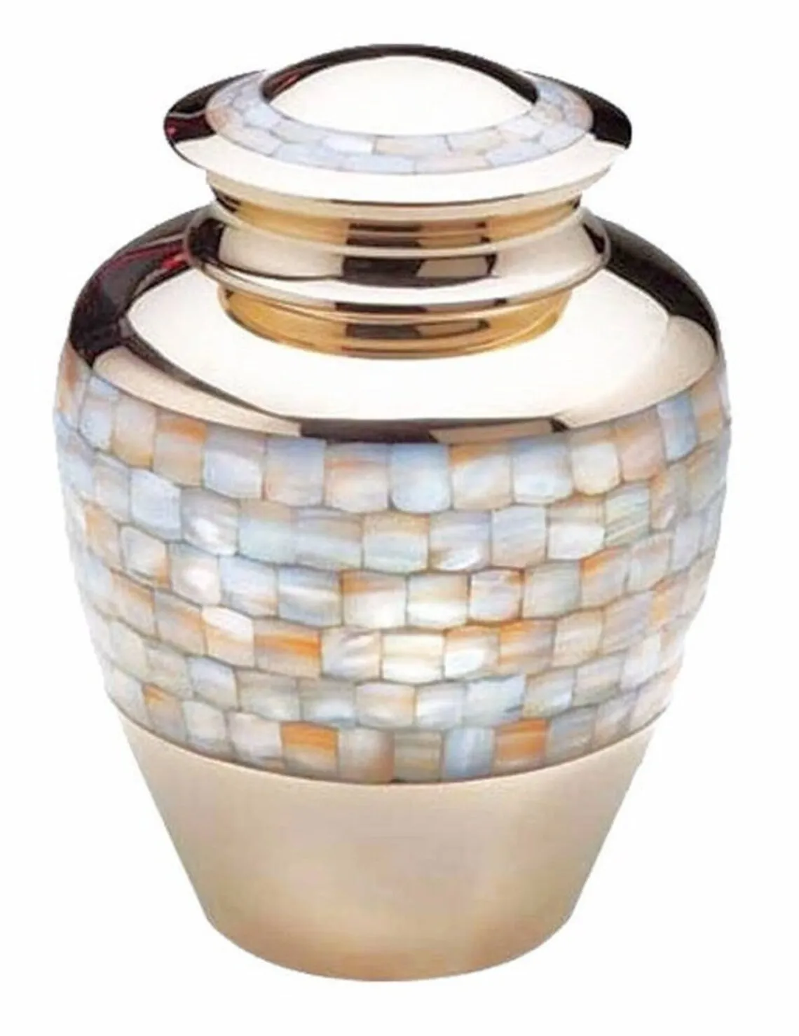 White Enamel Meena Cremation Urns adults Ashes Urn Wholesale Prices Stainless Steel Engraved Custom Cremation Urn On Sale