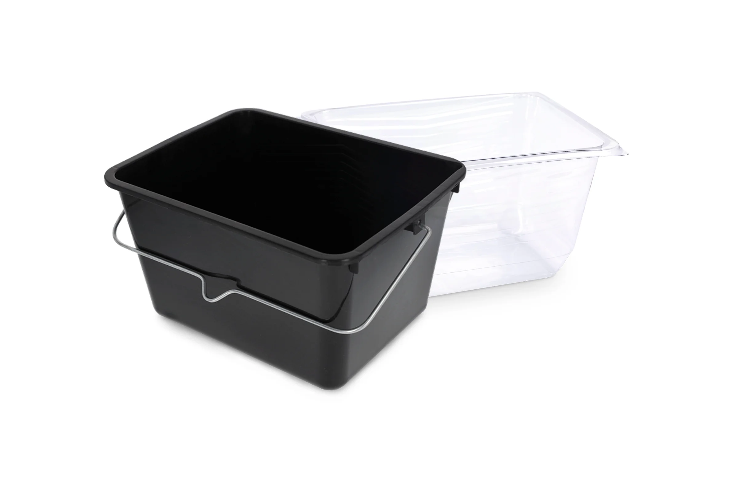Rolmaster Paint bucket 12L - Polypropylene bucket for painting - Wall painting accessories - Home and industrial wall painting