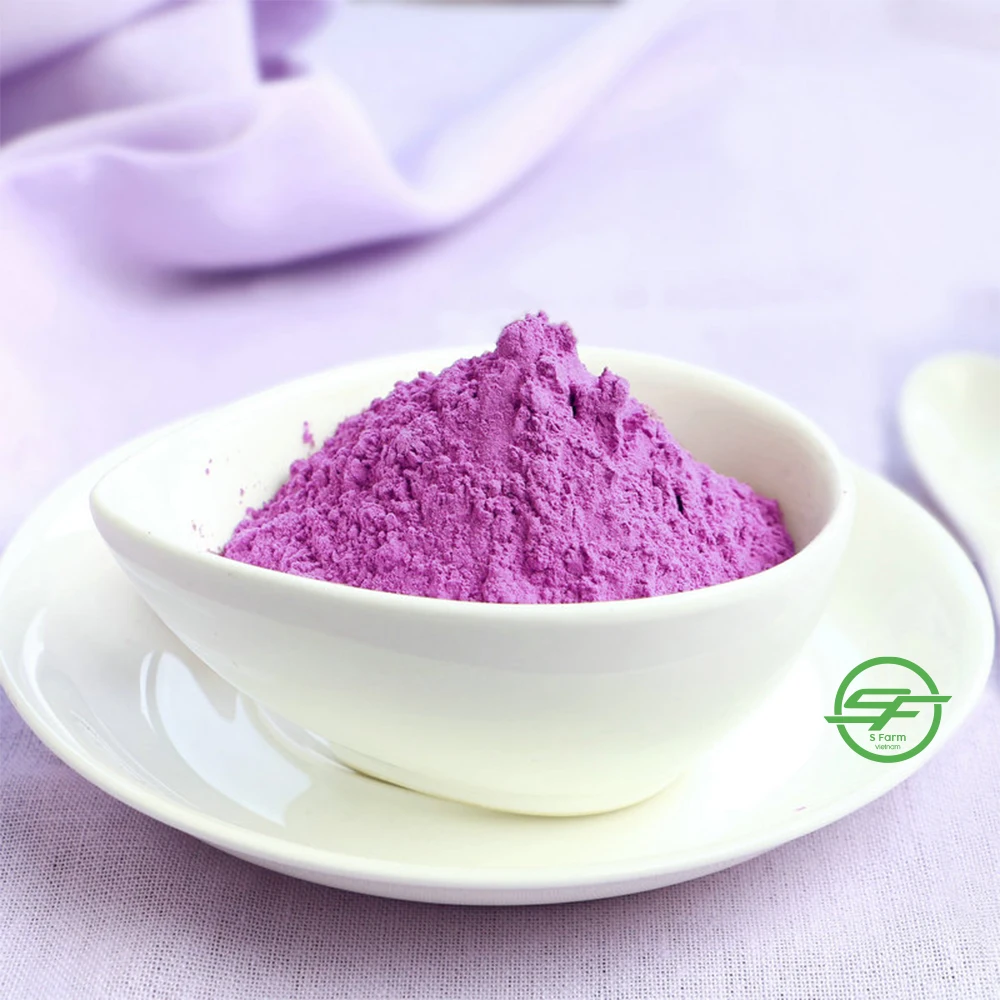 Best price natural food grade purple sweet potato powder 100% purple yam powder from Vietnam