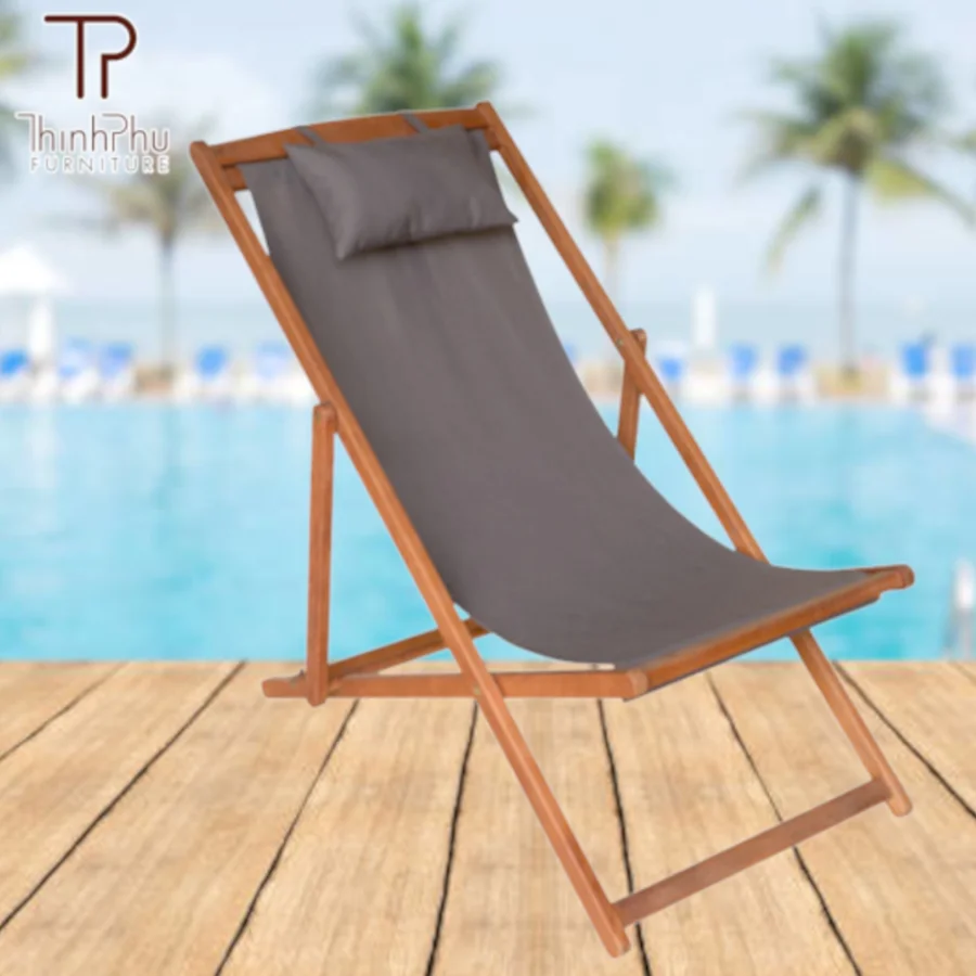 Top quality outdoor furniture plastic beach chair modern design lounge chair