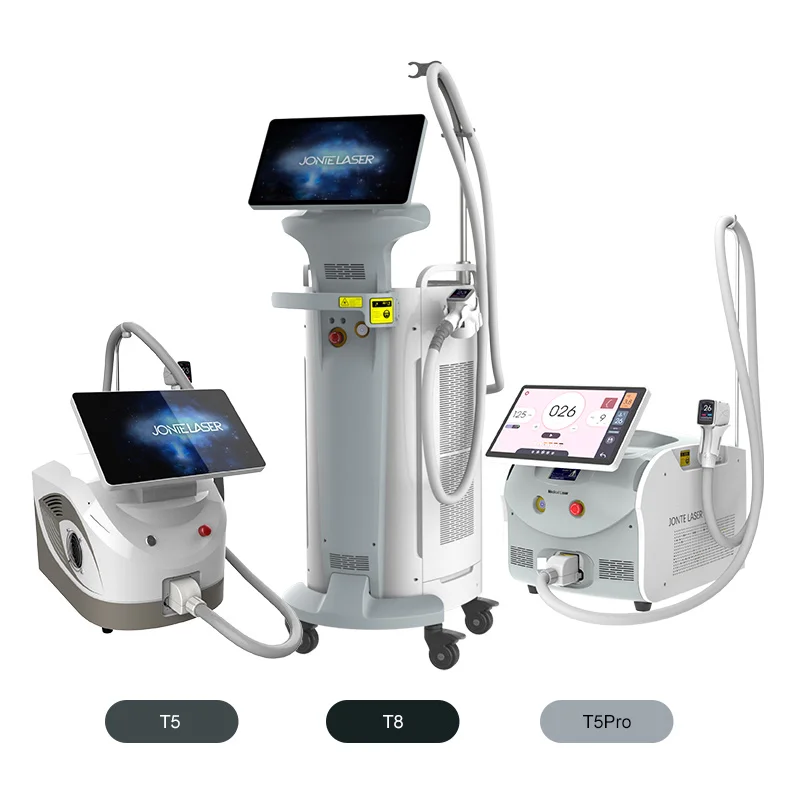 2 In 1 808 Diode Laser Hair Removal 755Nm 808Nm 1064Nm Laser Hair Removal Machine