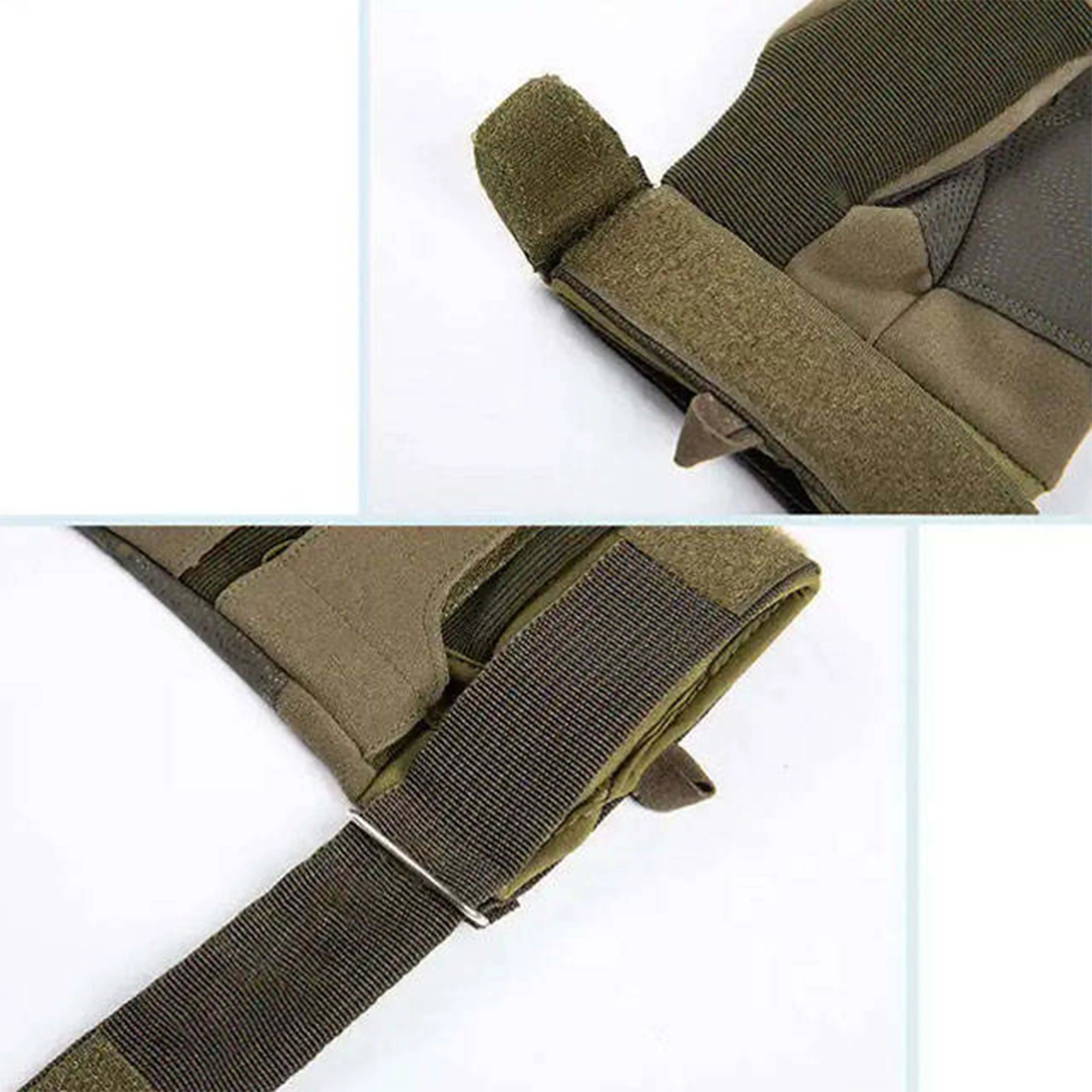 Cotton Direct Factory Leather Tactical Gloves Safety Mechanical Protection Work Tactical Gloves