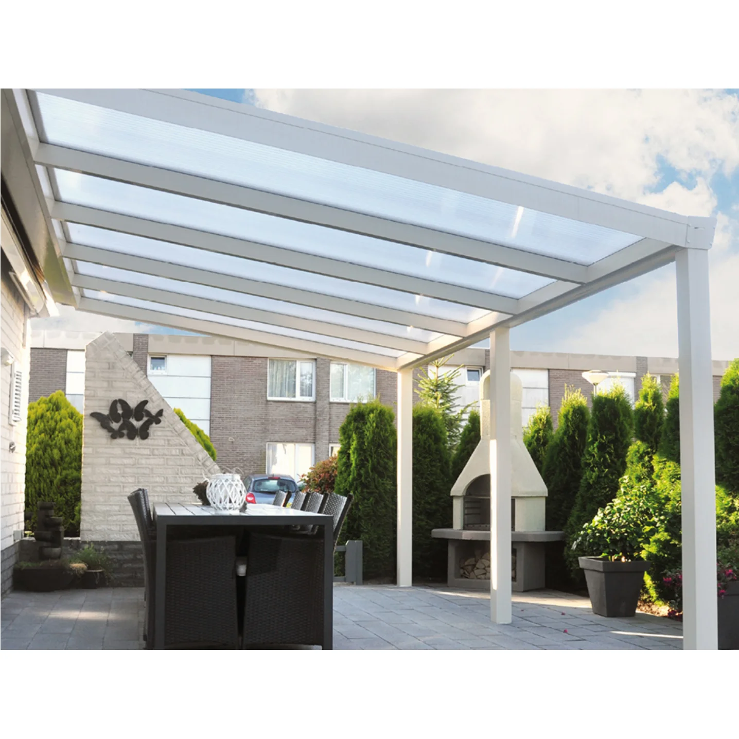 Manufacturer Aluminium Garden Glass House Sunroom Winter garden Waterproof sunroom