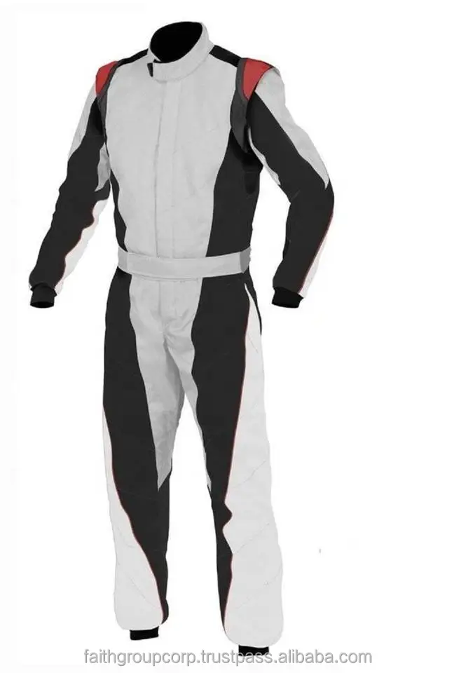 Women Body Ski Suit Cotton Racer Training Overall Club Protective Coverall Flames Retardant Car Racing Karting Practice Suit