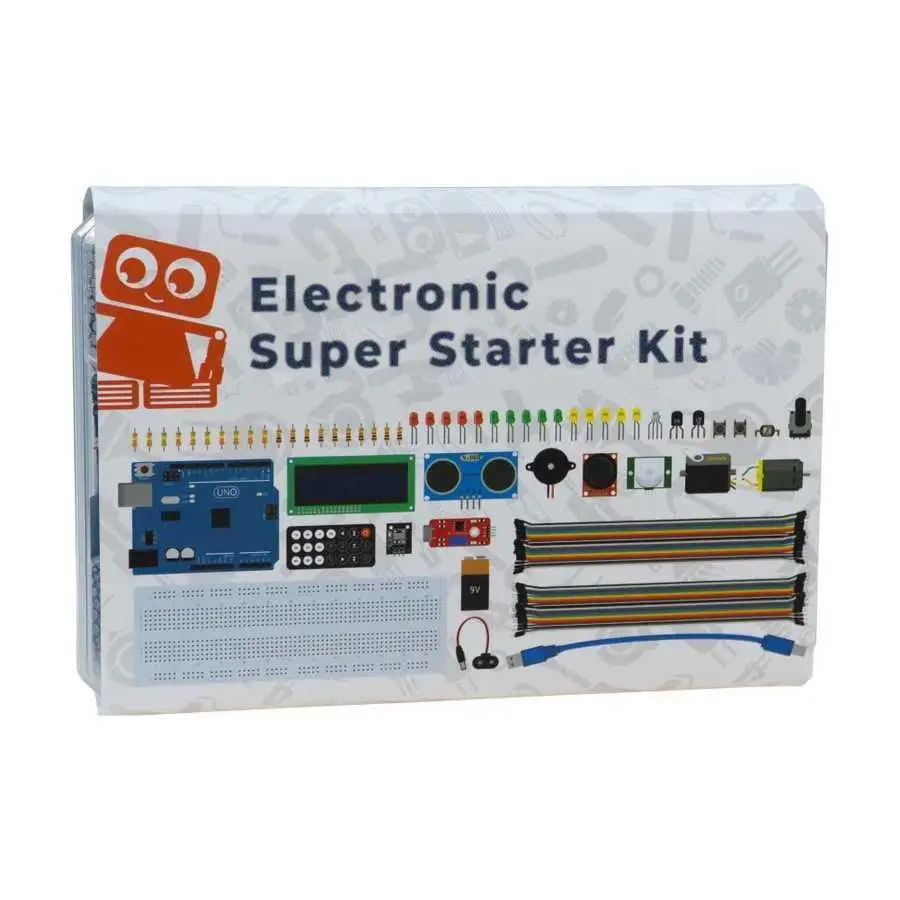 Intelligence Enhancer Robotistan Super Starter Kit-совместим с Arduino (с подарком электронной книги и видео)