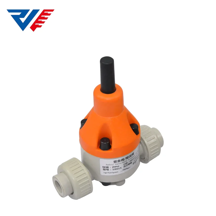 New High-end Listing Chemical Liquid Back Pressure Control Safety Regulator Valve