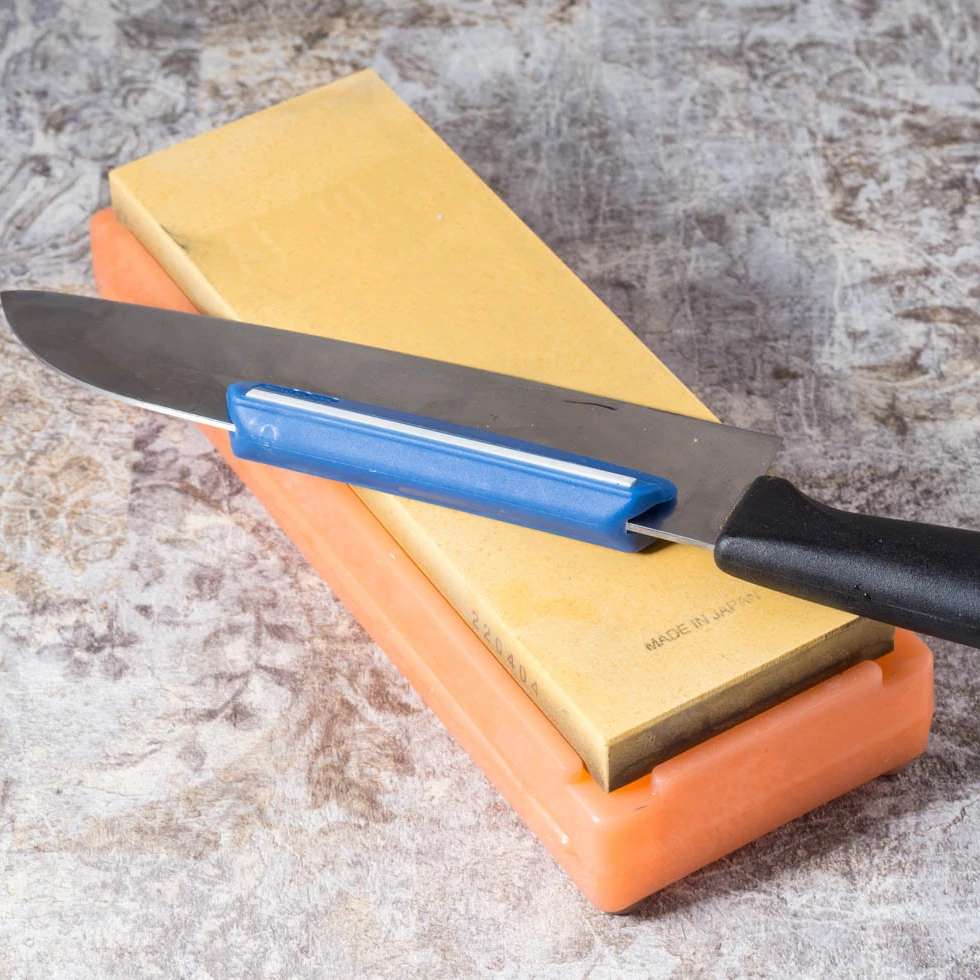 Knife Sharpening Angle Guide for whetstone Made in Japan Handy alumin ceramic grinding wheel touches for home use