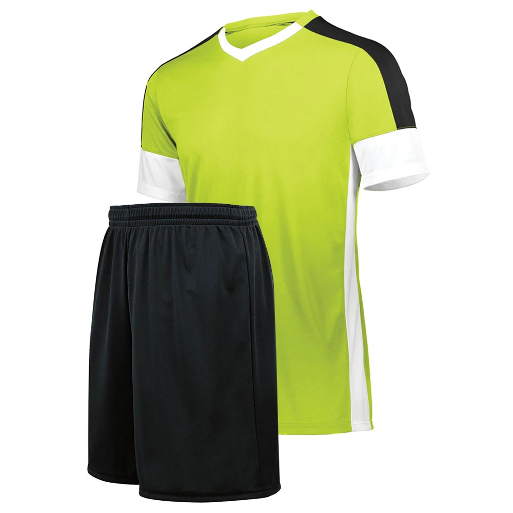Wholesale OEM Manufacturer Custom Youth & Adults Football Uniform Set Men Team Training Wear Sublimated Soccer Jerseys