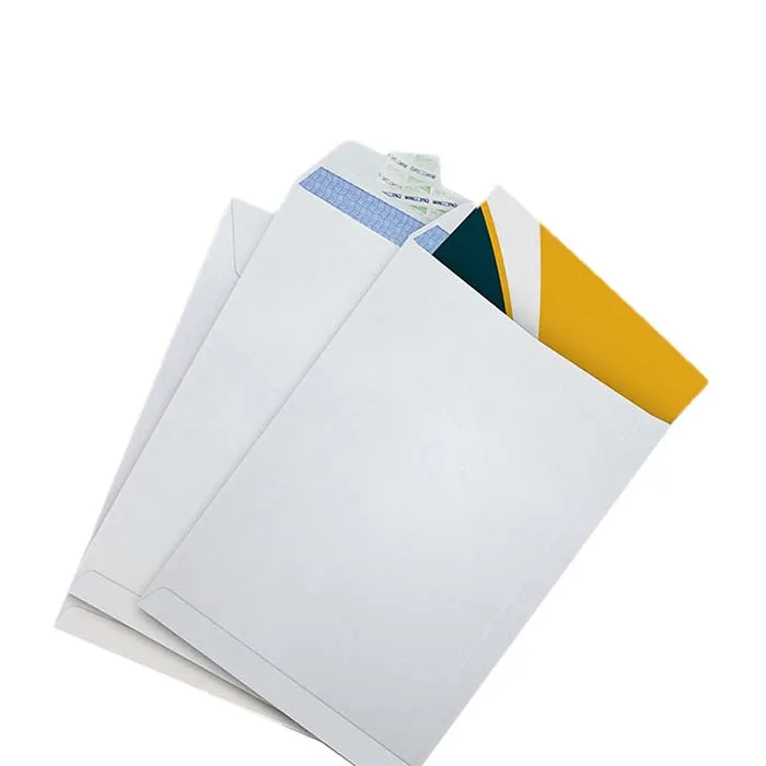 Wholesale C4 Envelopes Opaque Peel and Seal Best Fit Unfolded A4 Documents 9x13 Inch White Brown Gold Color