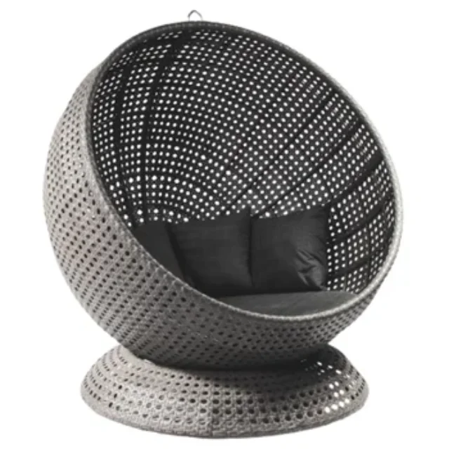 New product modern simple other hotel furniture round rattan leisure chair waterproof good quality product from Indonesia