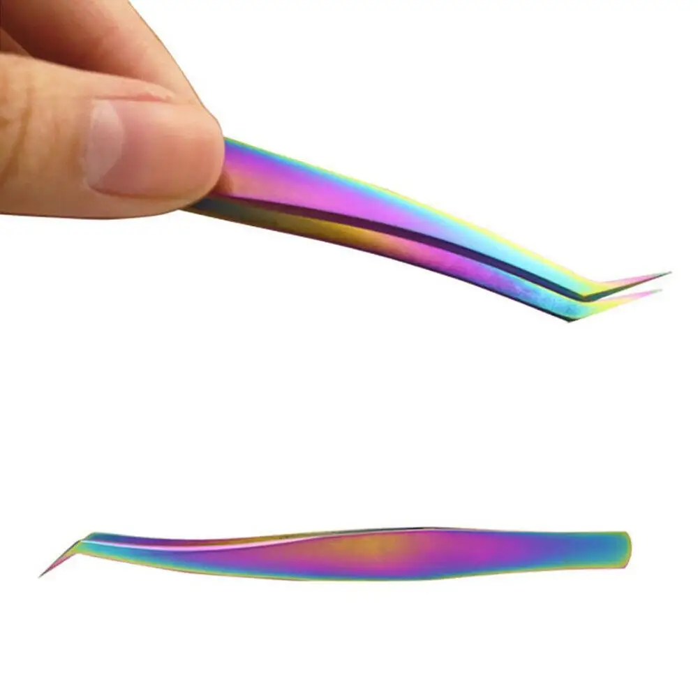 volume tweezers set with fiber tips stainless steel high quality dumout vetus classic volume eyelash tweezers set with logo