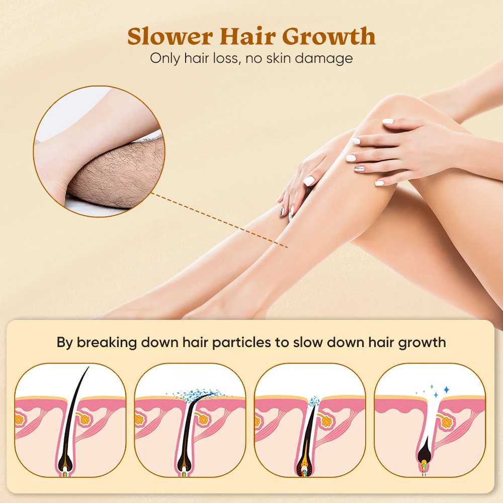 Reusable Hair Eraser Stone Epilator Removal Crystal Hair Remover for Women and Men