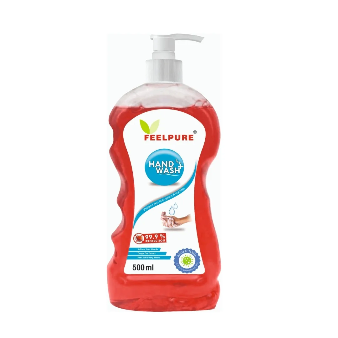 Hand Wash Gel 500 ML with Customized Size Pack and Fragrance Available ECO Friendly Hand Wash For Sale By Indian Exporters