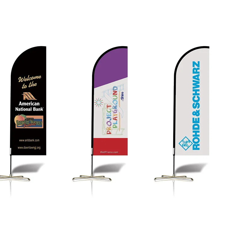Customized Flying Banners Bali Bow Sail doublesided Swooper Teardrop Flag,Feather Flag Banners,Beach Flags