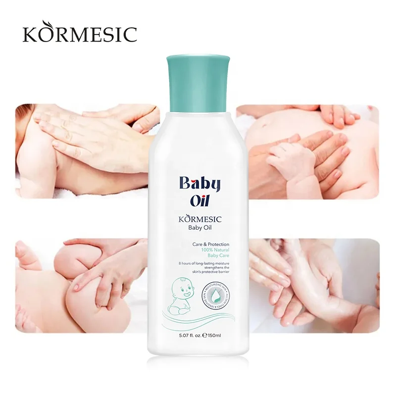 KORMESIC OEM частная марка уход за ребенком кожей массажное масло для тела травяное увлажняющее Детское Массажное Масло