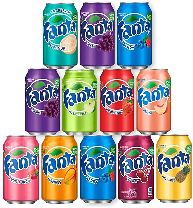 Wholesale Fanta Exotic 330ml / Fanta Soft Drink (Slim)
