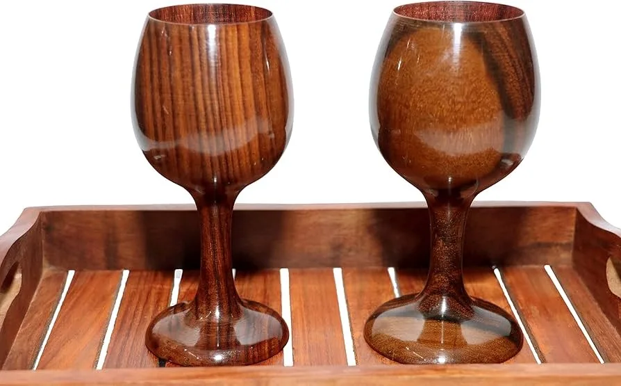 Wholesale Wooden Whiskey Glasses Classic Design Drinking vodka wooden Glasses for customized size sale