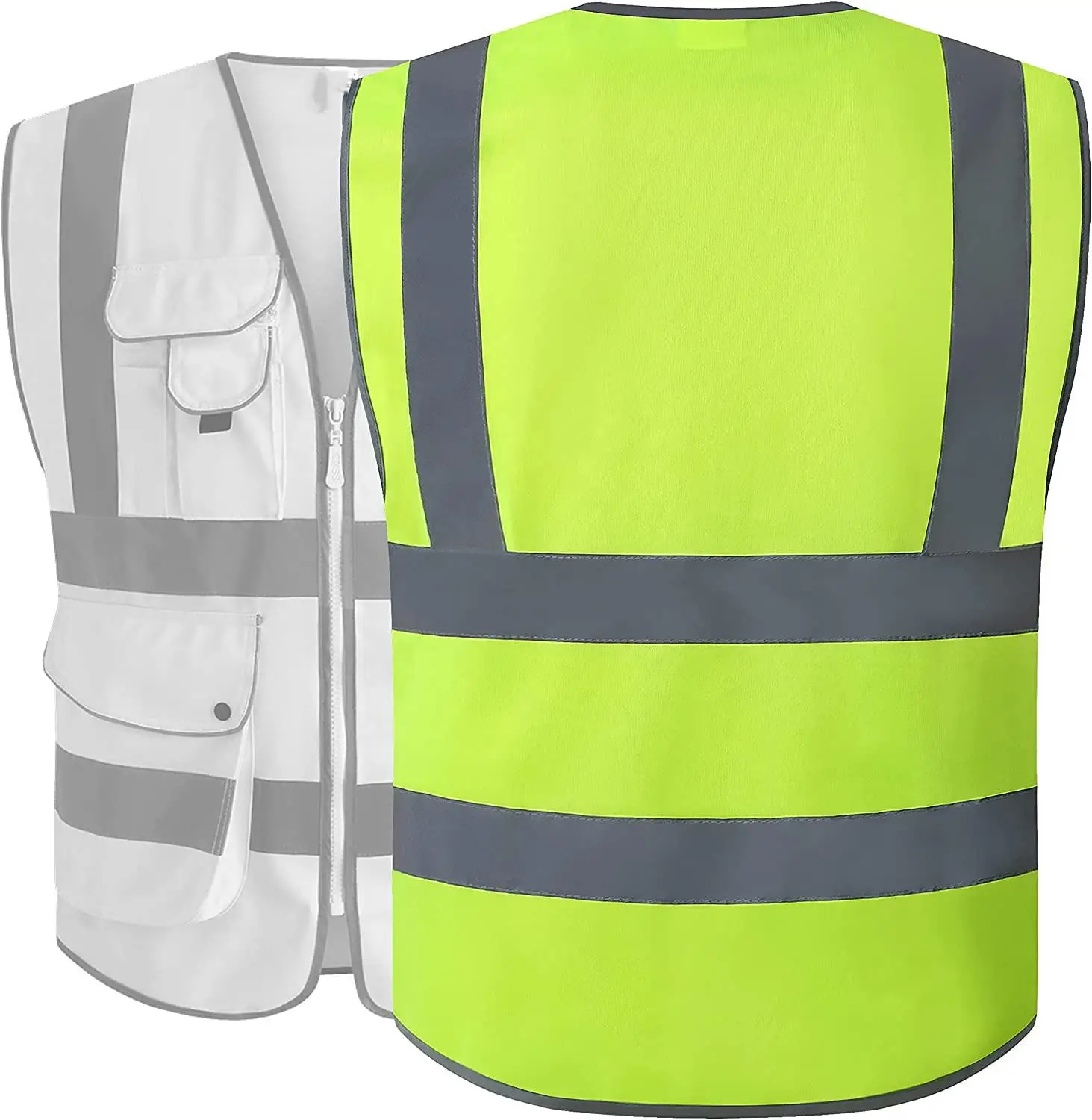 OEM Manufacture Custom Printing New Design Light Weight Washable Safety Vest Wholesale High Quality Working Safety Vest