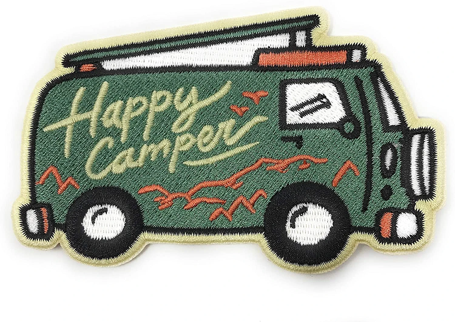 Custom Patches Embroidered Panda Custom Hats Logo Embroidery Good Quality Embroidered Patches