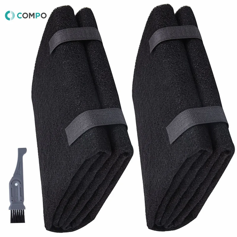 activated carbon filter fiber sponge