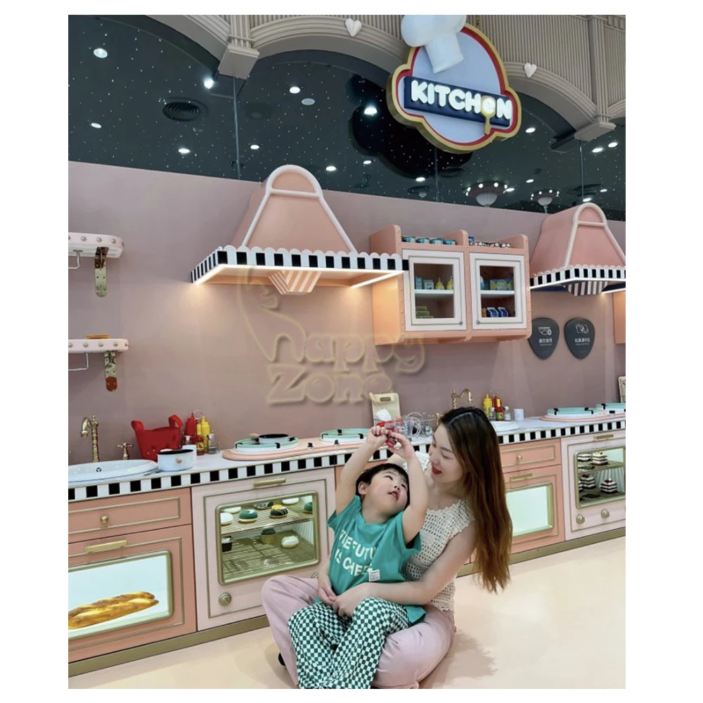 Customized Pretend Role Play Toy Set Creative Kitchen Cooking Accessories for Children Kids Indoor Play Area