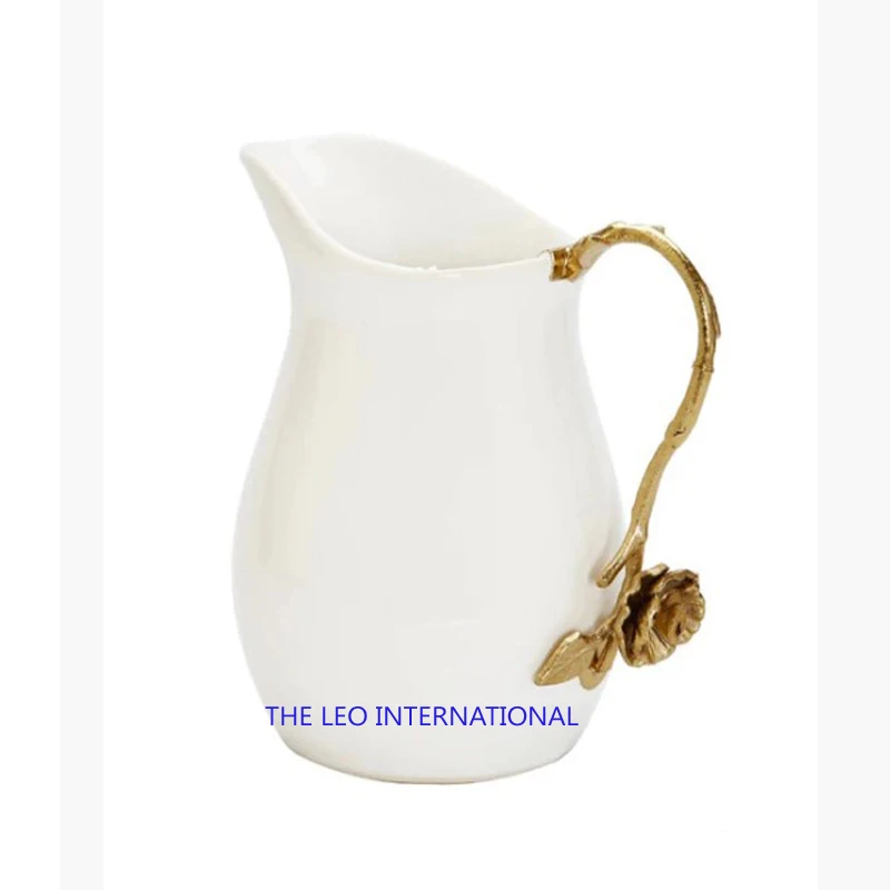 Jug Water Pitcher Stainless Steel High Quality Drinking Cup Jug Water Juice Pot Glass Coffee Tea Set Hot Selling pitcher