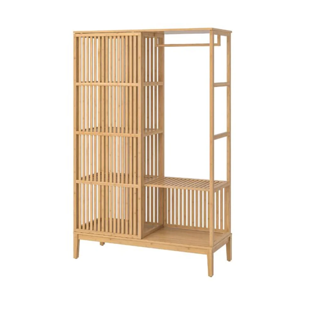 New arrival new design high quality bedroom furniture bamboo wardrobes with sliding home furniture and decor from Vietnam