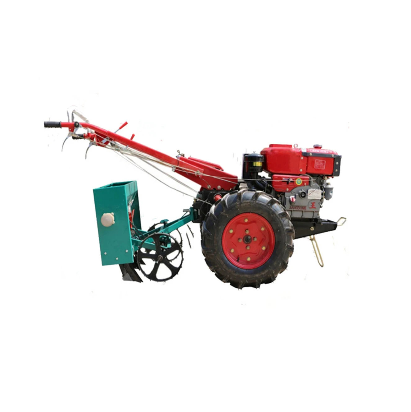 Durable 12hp 13hp diesel electrcic farm field two wheel mini motor motocultor power weeder tiller hand tractor walking tractor