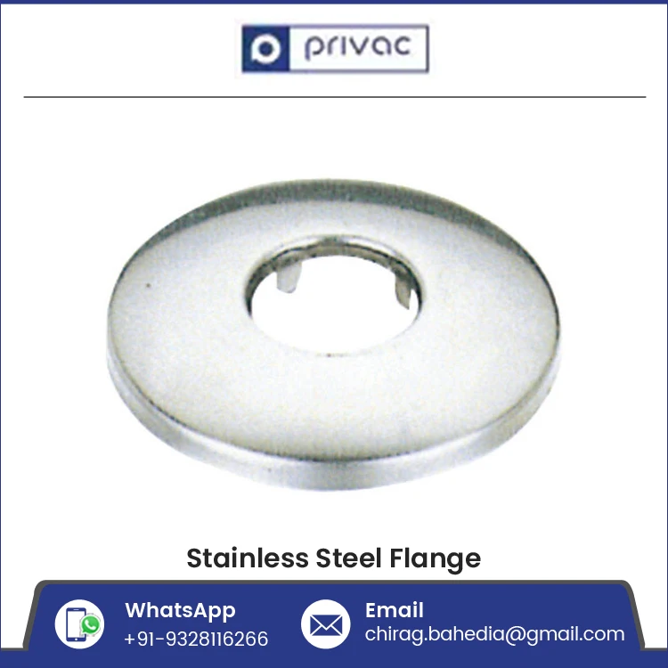 1/2x70mm 65mm 55mm 50mm stainless steel flange chrome plated