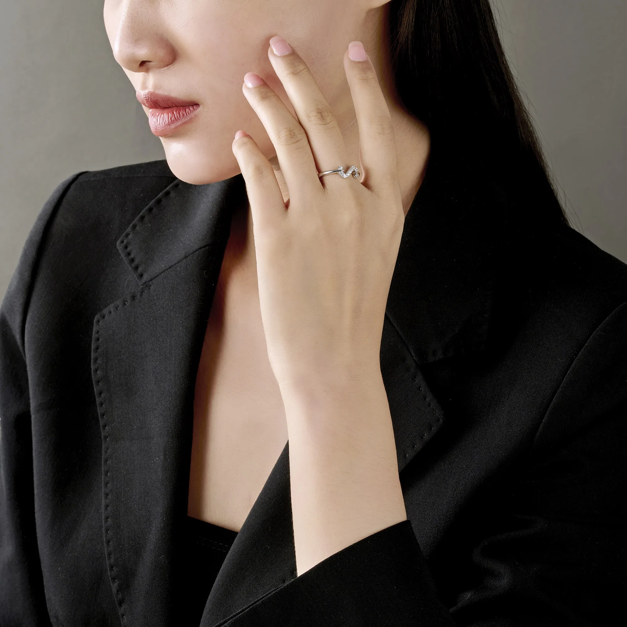 Fashion jewelry sterling silver 925 jewelry rings 925 silver jewelry set for women - PNJ manufacturer